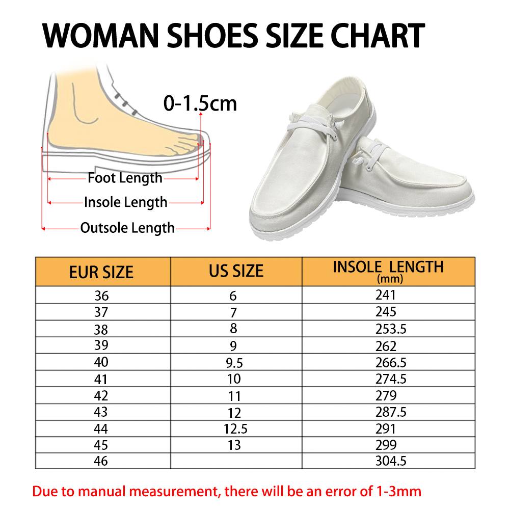 Women Shoes Size Chart