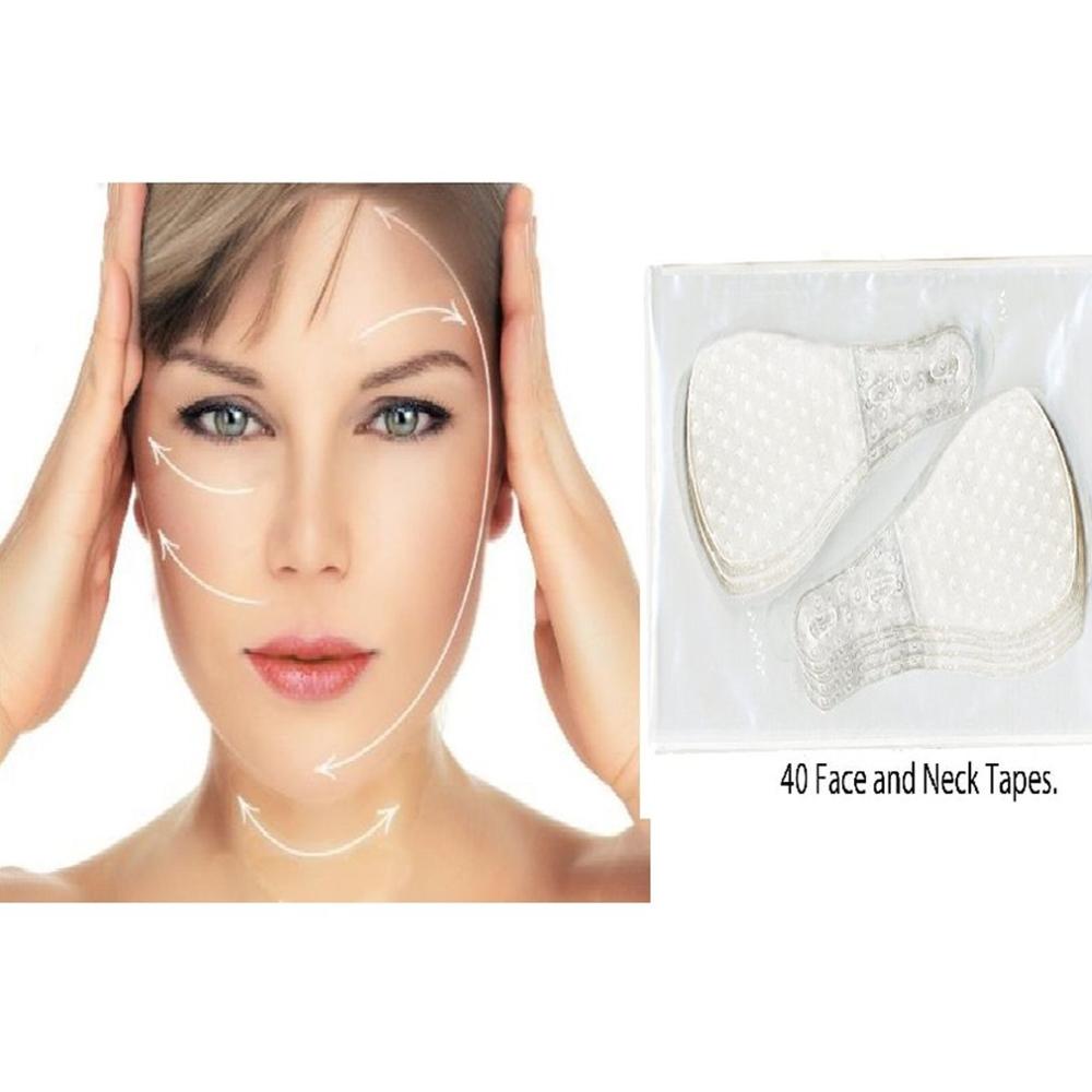 Adesivos Invisíveis para Tratamento Facial Kit com 40 peças