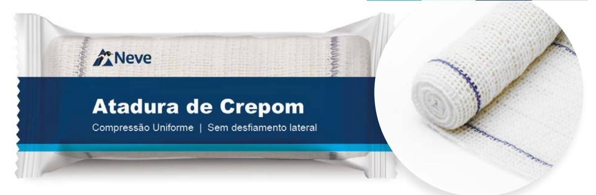 Kit de Atadura de Crepom 13 Fios, não estéril. Tecnologia Safe - NEVE 1,2 M