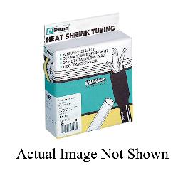 Pack of 18 Panduit HSTT19-Y 3/16" x 6" Black Thin Wall Heat Shrink Made in USA 