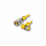 Banner Engineering MQDC-406 Euro Style Unshielded Quick Disconnect Cable, 250 VAC/VDC, (4) 22 AWG High Flexible Stranded Conductor, 2 m L