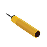 Banner Engineering S18AW3FF50 Epoxy Encapsulated Sensor, Barrel Shape, 50 mm, Infrared Sensing Beam, 16 ms Response, Solid State AC Switch Output