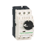 Schneider Electric Square D™ TeSys™ GV2 GV2P06 Non-Reversing Manual Motor Starter With Thermal Magnetic Circuit Protector, 3 Poles, IP20/IK04 Enclosure