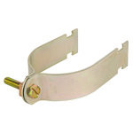 Superstrut® 702-3/4 700 Pipe Strap, 3/4 in, For Use With IMC/Rigid Conduit, Pipe and Electrical Metal Tubing, Steel, GoldGalv®