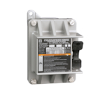Square D™ 2510KR1 Type K Non-Reversing Manual Switch, 2 Poles, NEMA 3R/7/9 Enclosure