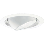 Progress Lighting® P8076-28 Eyeball Trim, 6 in ID x 7-3/4 in OD, PAR30 Incandescent Lamp, For Use With Recessed Lighting, Steel