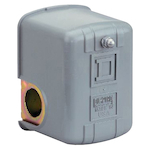 Square D™ Pumptrol™ 9013FRG22J36 Electromechanical Pressure Switch, 10 to 45 psi Pressure, 6 to 20 psi Differential, 2NO Contact, Screw Clamp Connection, 1 hp at 230 VAC Contact