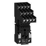 Schneider Electric Square D™ Zelio™ RXZE2S114M Relay Socket With Bus Jumper, 250 VAC, 5 to 10 A, For Use With RXM (4CO) Plug-In Relay, 14 Pin