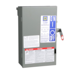 Square D™ I-Line™ II PQ4206G Type H Busway Fusible Plug-In Unit, 120/208 VAC, 60 A, 3 Wires, FS Frame, NEMA 1 Enclosure