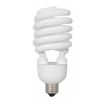 TCP® SpringLamp™ 28968 Compact Fluorescent Lamp, 68 W, E26 Medium CFL Lamp, Spring/Spiral Shape, 4200 Lumens