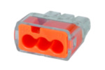 IDEAL® In-Sure™ 30-1633 Push-In Wire Connector, 20 to 12 AWG, 18 to 12 AWG, 18 to 14 AWG Solid/Stranded/Tin-Bonded Wire, Nylon/Polycarbonate