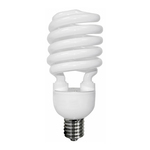 TCP® SpringLamp® 28968H Compact Fluorescent Lamp, 68 W, E39 Mogul CFL Lamp, Spring/Spiral Shape, 4200 Lumens