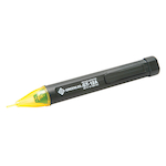 Greenlee® GT-12A Non-Contact Self-Testing Voltage Detector, 50 to 1000 VAC, LED/Audible Alarm Indicator, CAT IV 1000 VAC