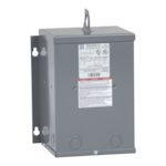Square D™ 3S4F Dry Sealed Low Voltage Transformer, 600 VAC Primary, 120/240 VAC Secondary, 3 kVA Power Rating, 60 Hz, 1 Phase