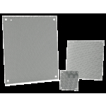 Hoffman A20N20MPP PNLP Perforated Panel, 18-1/2 in W x 17 in H, 16 ga Steel, Gray