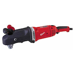 Milwaukee® 1680-20 Grounded Electric Drill, 1/2 in Keyed Chuck, 120 VAC, 450 to 1750 rpm Speed, 22 in OAL