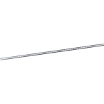 Square D™ 9080GH272 Snap-Off Mounting Track, 72 in L x 0.81 in W x 0.22 in H, Galvanized Steel