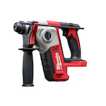 Milwaukee® M18™ 2612-20 Cordless Rotary Hammer, 5/8 in Keyless/SDS Plus® Chuck, 18 VDC, 1300 rpm No-Load, Lithium-Ion Battery