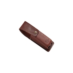 Fluke® C520A Button Snap Closure Tester Case, 2 in L x 3 in W x 12.2 in D, Leather