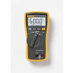 Fluke® VCHEK™ FLUKE-113 Utility Digital Multimeter, 600 VDC/VAC, 60 kOhm Measuring, 6/60/600 VAC/VDC, 600 Ohm/6/60 kOhm, Backlight/Digital Display