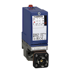 Telemecanique NAUTILUS OsiSense® XMLA Square D™ XMLA010A2C11 1-Pole Electromechanical Pressure Sensor Fixed Differential Pressure Switch With Local Display, 0 to 145 psi Pressure, 7.25 psi Differential, 1CO Contact, 1/4 in BSP Female/Screw Clamp Connection