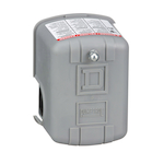 Square D Pumptrol 9013FHG12J68 Type F Electromechanical Pressure Switch, 2NC/DPST-DB Contact, Screw Clamp Connection