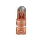 Panduit® CB35-36-CY CB Series 1- Barrel Mechanical Lug, 14 to 6 AWG Stranded Copper Conductor, 3/16 in Stud, 1 Bolt Hole, Copper