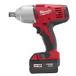Milwaukee® M18™ 2664-22 High Torque Cordless Impact Wrench Kit With Friction Ring, 3/4 in Square Drive, 0 to 2200 bpm, 525 ft-lb Torque, 18 VDC, 9 in OAL