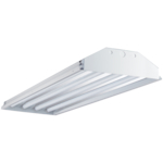Atlas® IFS4432UEI8 Full Bodied High Bay Fixture, (4) T8 Fluorescent Lamp, 120 to 277 VAC