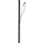 Wiring Device-Kellems 02201037 Standard Duty Closed Mesh Offset Eye Single Weave Support Grip, 53 lb Breaking Strength, 0.5 to 0.62 in Cable, Bronze, TiN Coated