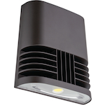 Lithonia Lighting® OLWX1 LED 20W 40K M4 Low Profile Rectangular Wallpack,) Static LED Lamp, 120 to 277 VAC, Dark Bronze Housing