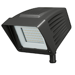 Atlas® PFSXW27LED Alpha Extra Wide Floodlight Fixture, LED Lamp, 120/208/240/277 VAC