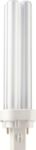 Philips ALTO® 383190 PL-C Dimmable Compact Fluorescent Lamp, 17.9 W, Bi-Pin G24D-2, Double Twin Tube Shape, 1200 Lumens