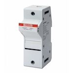 Ferraz Shawmut UltraSafe™ US6J1I Finger Safe Modular Fuse Holder With Blown Fuse Indicator, 600 VAC/VDC, 60 A, Class: J, 14 to 2 AWG Wire, 1 Poles