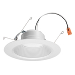 Lithonia Lighting® 65BEMW LED 40K 90CRI M6 5-5/8 in Aperture IC/Non-IC Dimmable Retrofit Downlight Module, LED Lamp, 11 W Fixture, 5-5/8 in Ceiling Opening, 120 VAC, Aluminum Housing