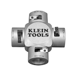 Klein® 21050 Large Cable Stripper With Powder Metal Blades, 350 to 750 kcmil MTW/THHN/THWN-2 Cable, 4.656 in OAL, Aluminum Body
