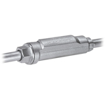 T&B® XJG24-TB Conduit Expansion Coupling With Internal Bonding Jumper, 3/4 in, For Use With Rigid Conduits, Malleable Iron, Zinc Plated