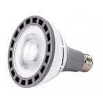 SATCO® S9765 Hi-Pro Long Neck Non-Dimmable Replacement LED Lamp, 12 W, 75 W Incandescent Equivalent, E26 Medium LED Lamp, PAR30 Shape, 1200 Lumens