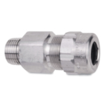 T&B® Fittings Star Teck® ST100-469 Teck Cable Fitting, 1 in Trade, 1.187 to 1.375 in Cable Openings, Aluminum