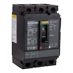 Square D™ I-Line™ PowerPact™ HGF36110 Molded Case Circuit Breaker, 600 VAC, 110 A, 65 kA at 240 VAC/35 kA at 480 VAC/18 kA at 600 VAC/20 kA at 250/500 VDC Interrupt, 3 Poles, Thermal Magnetic Trip