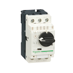 Schneider Electric Square D™ TeSys™ GV2 GV2P08 Non-Reversing Manual Motor Starter With Thermal Magnetic Circuit Protector, 3 Poles, IP20/IK04 Enclosure