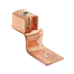Panduit® Pan-Lug™ CB175-38-QY 1-Barrel Mechanical Connector Lug, 4 to 3/0 AWG Stranded Copper Conductor, 3/8 in Stud, 1 Bolt Holes, Copper