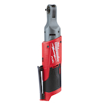 Milwaukee® M12 FUEL™ 2556-20 Bare Tool Cordless Ratchet, 1/4 in Drive, 40 ft-lb Torque, 0 to 250 rpm Speed, 12 VDC, Lithium-Ion Battery, 3.65 in OAL