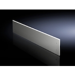 Rittal 9672318 Top Front Trim Panel, 100 mm H x 800 mm W, For Use With TS Series IP54 Enclosure, Sheet Steel
