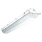 Atlas® IFW4232UEI8 High Bay Industrial Light Fixture, (2) T8 Fluorescent Lamp, 120 to 277 VAC, Post-Painted Polyester Coated Housing