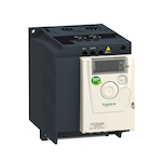 Schneider Electric Altivar™ 12 Square D™ ATV12H075F1 1-Phase Variable Speed Drive With Heat Sink, 100 to 120/115 VAC, 4.2 A, 1 hp, 4.13 in W x 6.15 in D