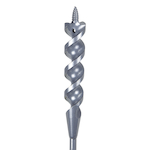 Klein® 53719 Flexible Long Auger Bit With Screw Point, 3/4 in Dia, 54 in OAL, Screw Point, Oxide Coated