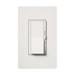 Diva C.L® DVCL-153PH-WH 3-Way Designer Style Dimmer Switch, 120 VAC, 1 Pole, Paddle Operation, White;Lutron® Diva C.L® DVCL-153PH-WH 3-Way Designer Style Dimmer Switch, 120 VAC, 1 Pole, Slide-to-Bright/Dim Operation, White