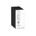 Square D™ PHASEO™ ABL8REM24050 ABL Switch Mode Regulated Power Supply, 100 to 240 VAC Input, 24 VDC Output, 120 W Power Rating, 5 A, DIN Rail Mount