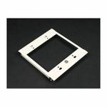 Wiremold® V6007C-2 2-Gang Device Plate, For Use With 6000 Series Raceway, Steel, Ivory/Gray